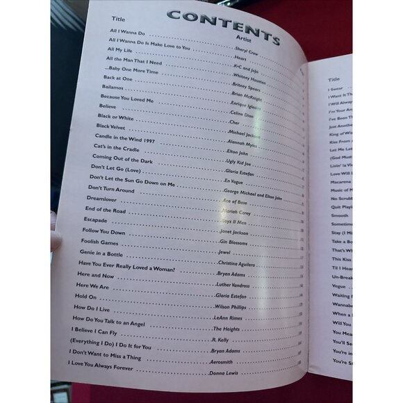 1990's Songbook Ultimate Showstoppers Piano Guitar Vocal 356 Pgs Huge! Brand New - Picture 4 of 9